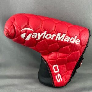 TaylorMade OS Quilted Red and Black BLADE Golf Putter Headcover. See photos.